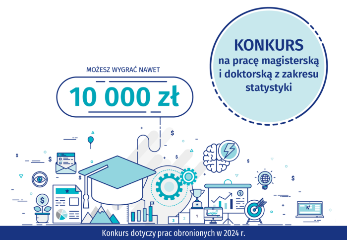 Konkurs GUS na pracę magisterską i doktorską